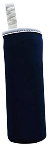 Sharplace Isolierender Neopren - für Trinkflasche Sport Glasflasche Wasser-Flasche, Navy blau