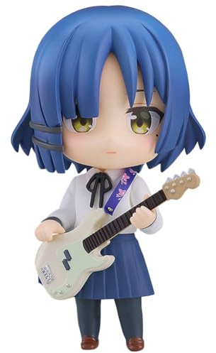 Jiumaocleu Bocchi the Rock Figure Yamada Ryo Action Figure, 10 cm Q Ver Anime Figure Model Cake Topper Decorazione, Figura mobile Statua Handmade da Collezione Regali