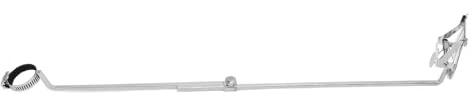 Drfeify Abrazadera/soporte de flauta ligera compacta para música, soporte del instrumento de viento robusto para práctica, abrazadera/soporte de carbono para flulutistas