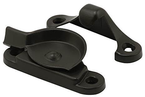 Prime-Line F 2858 Diecast Cam Action Window Sash Lock, Mounting Holes 1-3/4 Inch on Center, Classic Bronze (Single Pack)