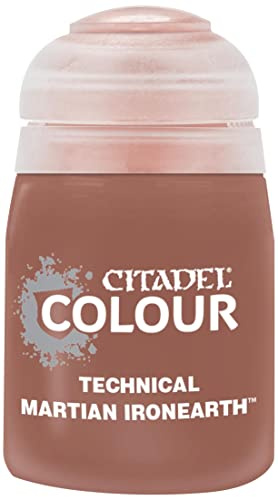 Games Workshop Citadel Paint Pot - Technical Texture Martian Ironearth (25 ml), Black