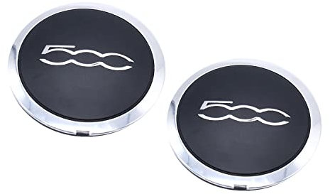 2X Nabendeckel Felgendeckel Radkappe Radnabendeckel Radkappe für FIAT 500 51884863