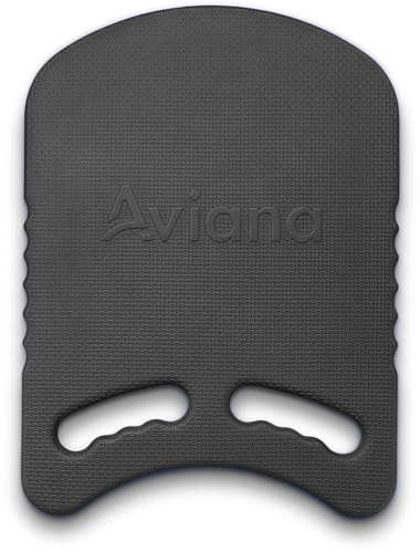 Junior Kickboard Buoy Swimming Aid & Exercise Training Board to Learn to Swim with Kick Boards in Pool BPA Free (Black)