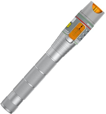 Visual Fault Locator 50mW 50KM, VFL Fiber Optic Light Source Tester, Red Light Pen Equipment for 2.5mm Universal Connector, FC/SC/ST/LC Adapter for CATV Telecommunications, Fiber Network Cable Test