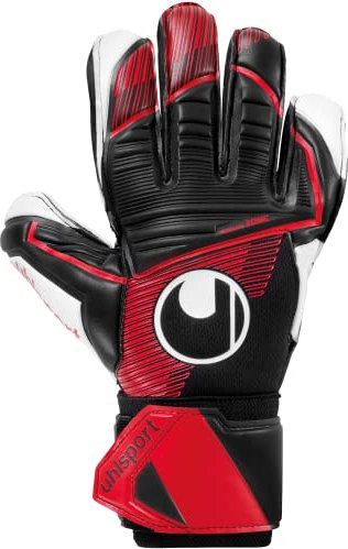 uhlsport Powerline Supersoft Fußball Kinder Torwarthandschuhe - Torhüter-Handschuhe Unisex - exklusiver Supersoft-Latex-Haftschaum, 9