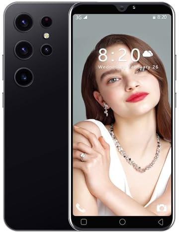 JoyHandy J24Ultra Handys, 5.0'' Dual SIM Dual Camera, 16GB ROM 128GB Erweiterung, Android 9.0, Face ID/WiFi/GPS 3G Handys (Black)