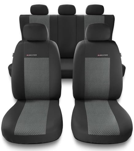 Mossa - Universal Sitzbezüge Auto kompatibel mit Toyota Hilux VI, VII, VIII (1998- ) - Autositzbezüge Schonbezüge für Autositze - UNE-2