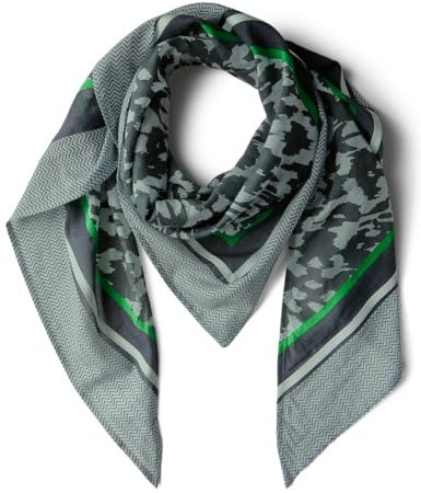 CECIL dam B572760 lätt triangelduk, platt kaki, A, Slate khaki, A