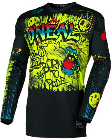O'NEAL Element Jersey Youth Rancid Black/Neon Large