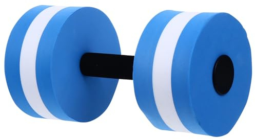 TOGEVAL Bilanciere Galleggiante per Acquagym in Eva Sicuro e Leggero, Manubrio per Esercizi Acquatici in Piscina Donna e Uomo, Accessorio Fitness Acqua Resistente Antiscivolo