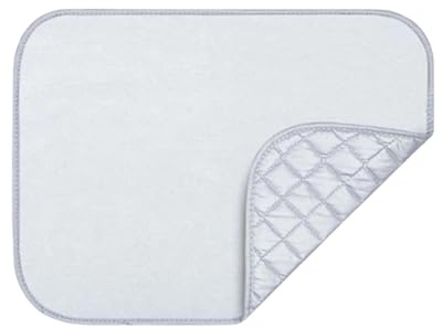 Tapis de Repassage sur Table, Épaissie Double Face Nappe de Repassage, Portable Et Pliable, Adapté Au Repassage à La Vapeur sur Le Bureau Et Au Lit(70 X 80cm)