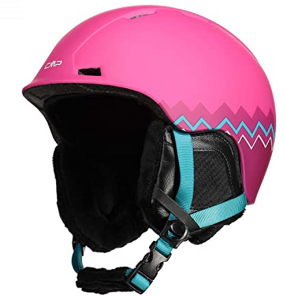 CMP - Casco da sci per bambini Xj-4, Carminio, XS