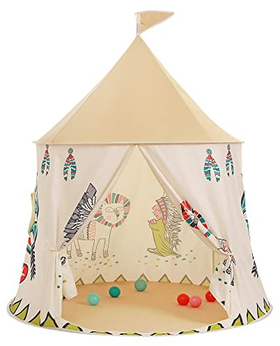 Tenda per Bambini Casetta da Giardino per Bambini,casa dei Giochi Po-up,Certificato EN71, Toy Tenda per ragazzi e ragazze,Regalo per Bambini