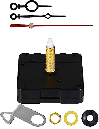 WinTaim uppgradera ditt gör-det-själv-klockprojekt med långa axlar tysta klockmekanismer – perfekt för tjocka paneler! Bli inspirerad och skapa en snygg tidpunkt hemma (32 mm total skaftlängd, A