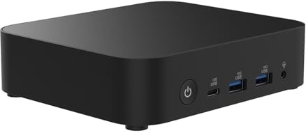 Intel/Asus Mini PC NUC 11 Essentiall mit 11th Gen N5105 bis zu 2,9 GHz 2 Kerne 2 Threads Mini Desktop Computer 16GB RAM 512GB SSD Windows 11 Pro Desktop Computer Dual 4K UHD HDMI WiFi Bluetooth v5.1