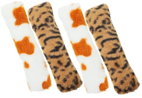 DRESSOOS 4stücke Katzenkissen Mit Katzenminze Katzenspielzeug Für Hauskatzen Interaktives Kätzchenspielzeug Katzenkauspielzeug Robustes Beißspielzeug Für Katzen