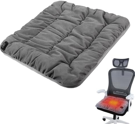 Almohadilla Térmica Para Silla De Oficina, Cojín Calefactable Para Asiento Exterior, Colchón Térmico Invierno Transpirable Para Oficina Silla Ruedas Caza Camping