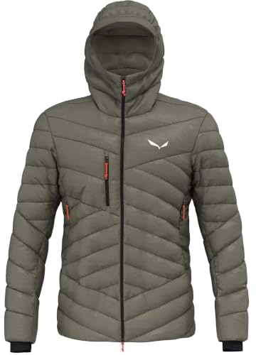 SALEWA Uomo Ortles Med 3 RDS Down giacca, faded green, XL