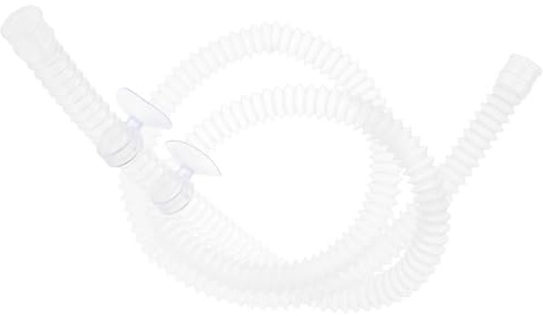 VALICLUD Tube D'extension Tuyau Extensible en Plastique avec Ventouses Stables pour Humidificateur de Reptiles Compatible avec Terrariums et Contenants en Verre