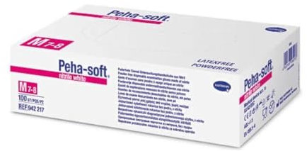 Guante Nitrilo Blanco Peha-Soft T-L 200U
