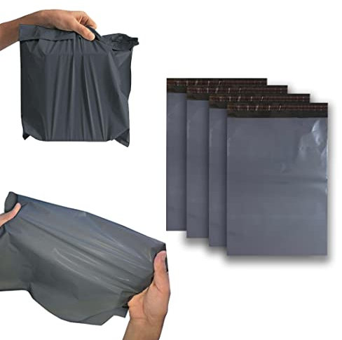 200 Versandtaschen Hochwertige Umschläge mit Selbstverschluss Porto Taschen Verpackung Paketversand aus Kunststoff Versandtaschen (25,4 x 35,56 cm)