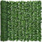 Decorative Artificial Ivy Leaf Green Hedge Roll 3m x 1m Privacy Hedging Wall Landscaping Garden Fence UV Fade Protected, Green