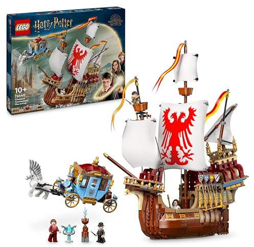 LEGO Harry Potter - 76440 - Le Tournoi des Trois Sorciers : l’arrivée - Maquette à Construire pour Adultes - 5 Personnages, Idée Cadeau du Monde des Sorciers pour Filles, Garçons et Fans dès 8 Ans