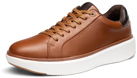 Bruno Marc Men's Dress Fashion Sneakers Casual Shoes,Size 11,Brown,SBFS2418M