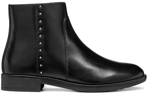 Geox Bottines D Jaylon 2 Ankle pour femme, Noir, 41 EU