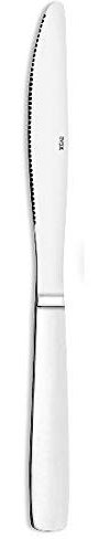 Amefa Lot de 12 COUTEAUX DE TABLE INOX ESCALA 18% 2.5MM