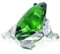 Movdyka Glas Grün Frosch Figur Sammlerstücke Kristall niedlichen Frosch Annimal Geschenke für Frauen Tisch Tafelaufsatz dekorative Ornament