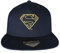 Cotton Soul DC Comics Superman Outline Snapback Cap, navy, Einheitsgröße