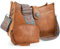 APHISON Umhängetasche Damen Handtasche Mittelgroß braun Crossbody Bag mit Breiter Gurt Hobo Bag Schultertasche veganem Leder Tasche 2 Schulterriemen Kartenschlitz Reisetasche