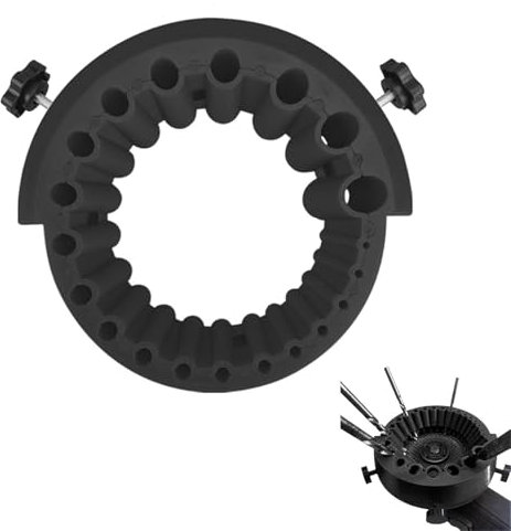 Amoladora de taladro, afilador de brocas, afilador de brocas, amoladora de taladro, afilador de taladro eficiente, lijadora de brocas precisa, ideal para aplicaciones DIY y profesionales (negro)