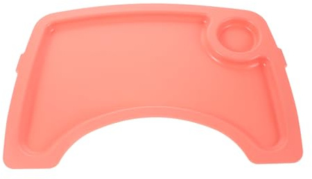 Homoyoyo Bandeja Extraíble De Plástico Bandeja Para Trona Fácil De Limpiar Portavasos Mesa Alimentación Para Bebés y Pequeños