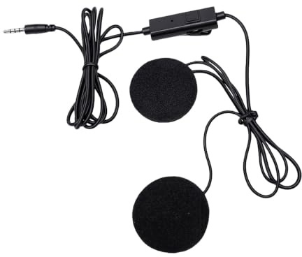 RASTKY Motorcykelhjälm Headset 3,5mm Trådbundna Motorcykelhjälm Hörlurar