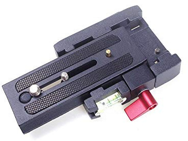 ANGEEK P200 snabbutlösande clamp basplatta stegskruv montering för DSLR Camera Camcorder Manfrotto 500 701 577