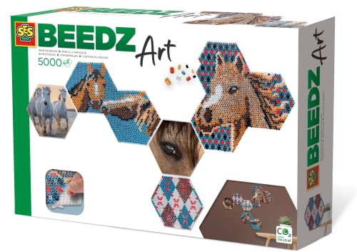 Beedz Art - Hex tiles Pferde