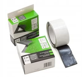 e-floor Doppelseitigen Grün Kunstrasen-Klebeband | 2m Länge | Breite 3cm (30mm) | Außenbereich Kantenband | Selbstklebend | Rasenband Zusammenkleben | für Kunstrasen-Teppich, Rollrasen, Rasenteppich