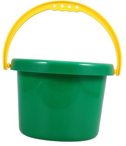 Hemobllo Cubeta de Arena Resistente con Asa Ergonómica Cubo Portátil para Aire Cubo de Playa para Actividades de Verano Arena