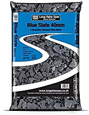 Blue Slate Decorative Aggregates Slate Chippings Garden Gravel 40mm 20 Kg