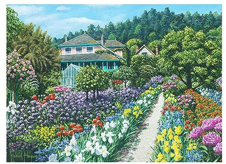 Relish “Monets Garden” 63 Teile Puzzle für Menschen mit Demenz oder Alzheimer - Geschenke und Aktivitäten für Senioren