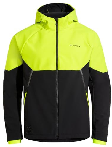 VAUDE Herren Mens Qimsa Softshell Jacket, Neon Yellow, XL EU