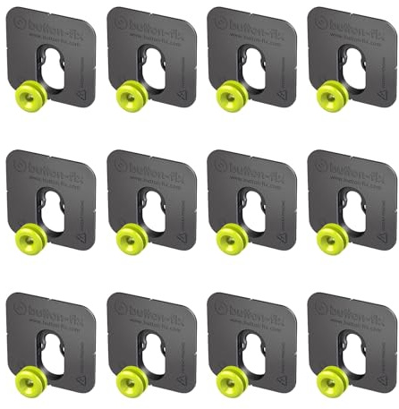 Button Fix Type 1 Bonded Bracket Marker Guide Kit Connecting 90 Degree Panels Quality (12 Sets)
