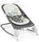 Ingenuity Happy Belly Babywippe & Babyschaukel mit Massage, Vibration, Musik & Faultier, lindert Bauchweh, 0–6 Monate – Grau (Parker)