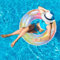 panemy Schwimmring Erwachsene Pailletten, 85cm Schwimmring Erwachsene mit Glitzer, Schwimmring Erwachsene XXL Mit Griff, für Strand Schwimmbad Sommerferien Party （Regenbogen）