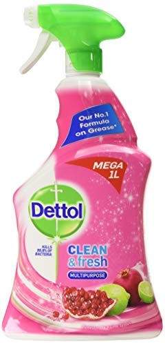 Dettol Power and Fresh Pomegranate Multi-Purpose Cleaner, 1 Litre