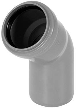 HT System Coude gris DN 50 45°