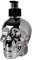 Seifenspender Totenkopf Silber 300 ml - Flüssigseife im Pumpspender, Handseife Skull, Männergeschenk Seife