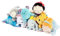 Famosa Softies Disney Snuglets Surprise, offiziell lizenzierte Disney-Figuren, süß und kuschelig, 10 cm, Lieferung 1 Plüschüberraschung, 9 zum Sammeln mit Schlüsselanhänger (760022351)